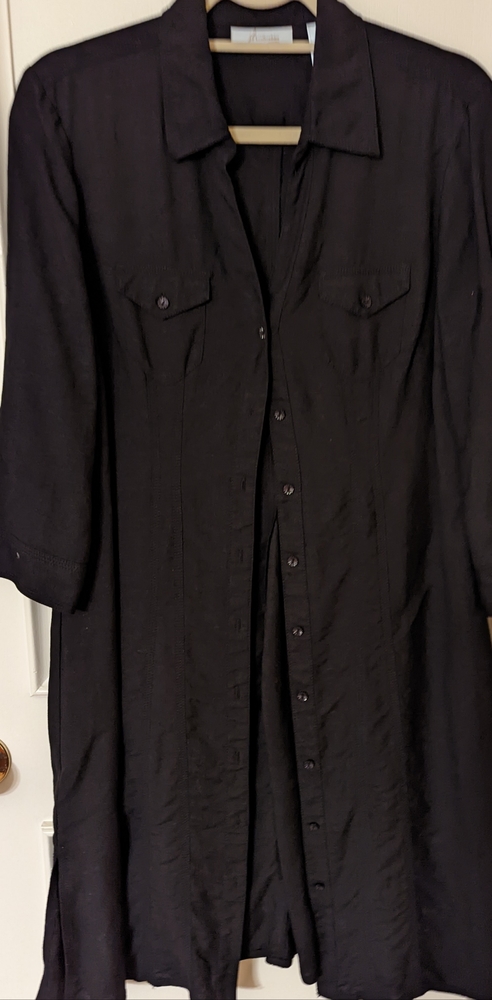 Black Shirt Dress